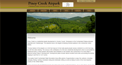 Desktop Screenshot of pineycreekairpark.com